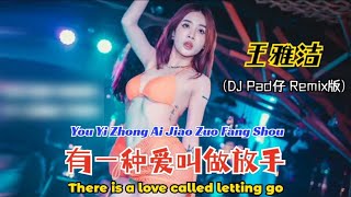 王雅洁 - 有一种爱叫做放手(Dj Pad仔 Remix版) You Yi Zhong Ai Jiao Zuo Fang Shou【There Is A Love Called Letting Go】