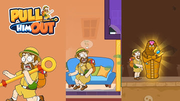 Pull Him Out Gameplay Walkthrough 1-17 Levels | Android & IOS Video | (by Lion Studios)