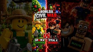 Roblox Players Are Fighting Over These Games #roblox #robloxshorts #growagarden #stealabrainrot
