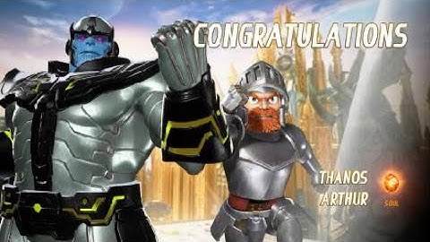 Request:Thanos/Arthur Arcade Mode|MARVEL VS. CAPCOM: INFINITE