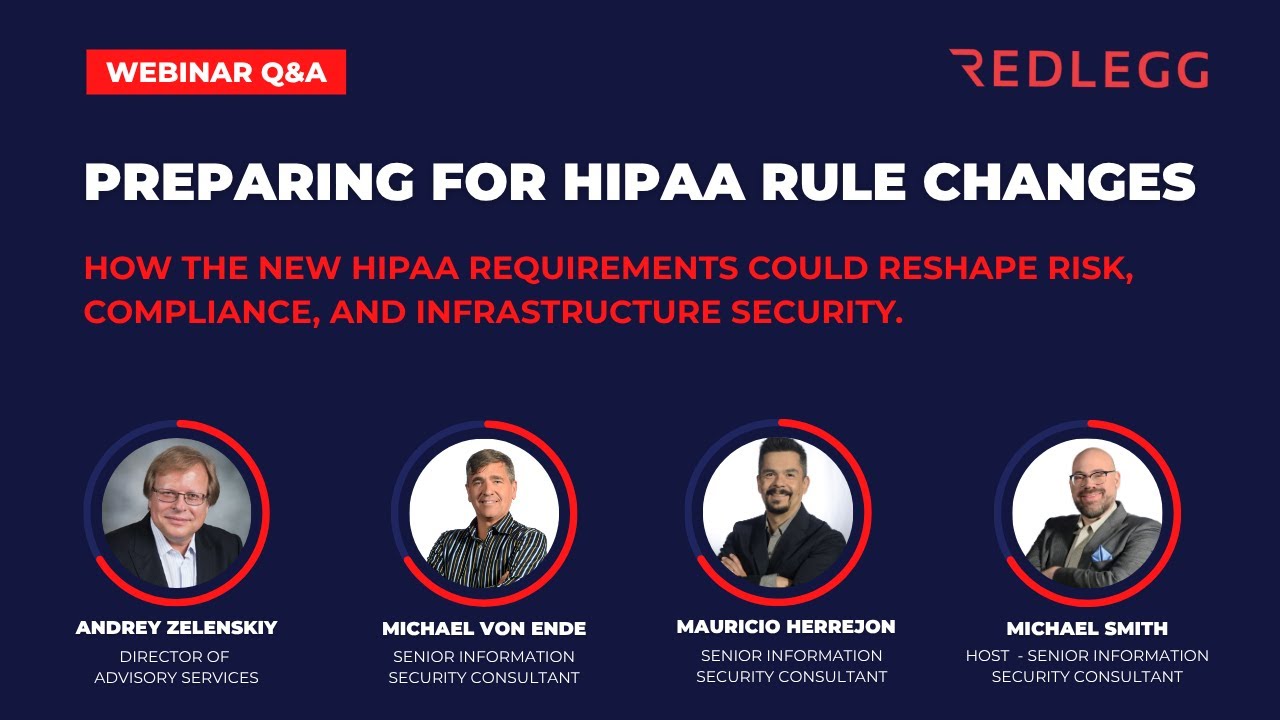 The Coming HIPAA Security Rule Shake-Up: What You Need to Know - YouTube