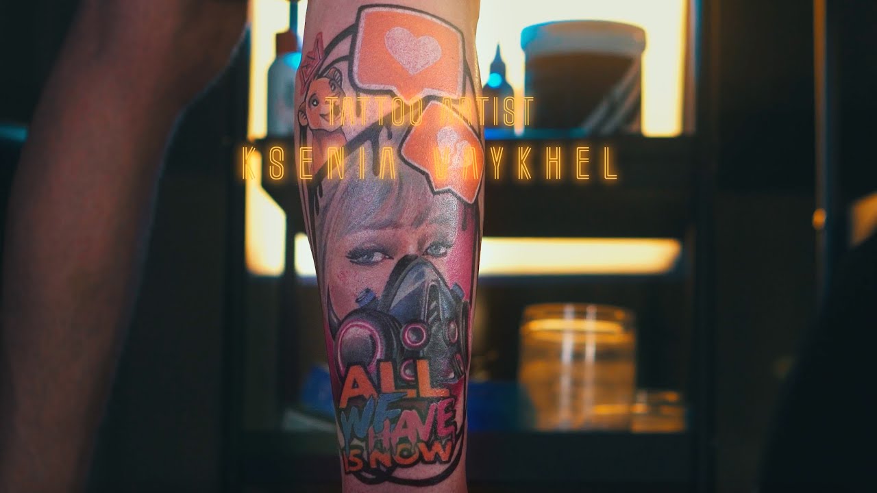 Cinematic tattoo video / Ksenia Vaykhel- Thp Production