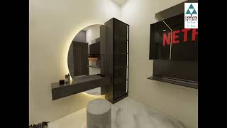 3D Interior Design Presentation at Malakpet Hyderabad | Modern Home Interiors by Lorven Interio