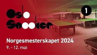 Semi/finale  bord 5 - NM Snooker 2024 12. mai