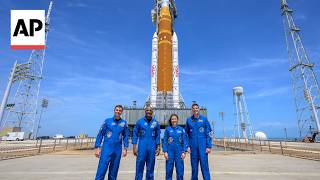 NASA is launching its first astronaut moon mission in 53 years