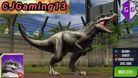 How to get a lvl 9999 dino in JWTG||Level 9999 Indominus Rex||Jurassic world the game gameplay  #2