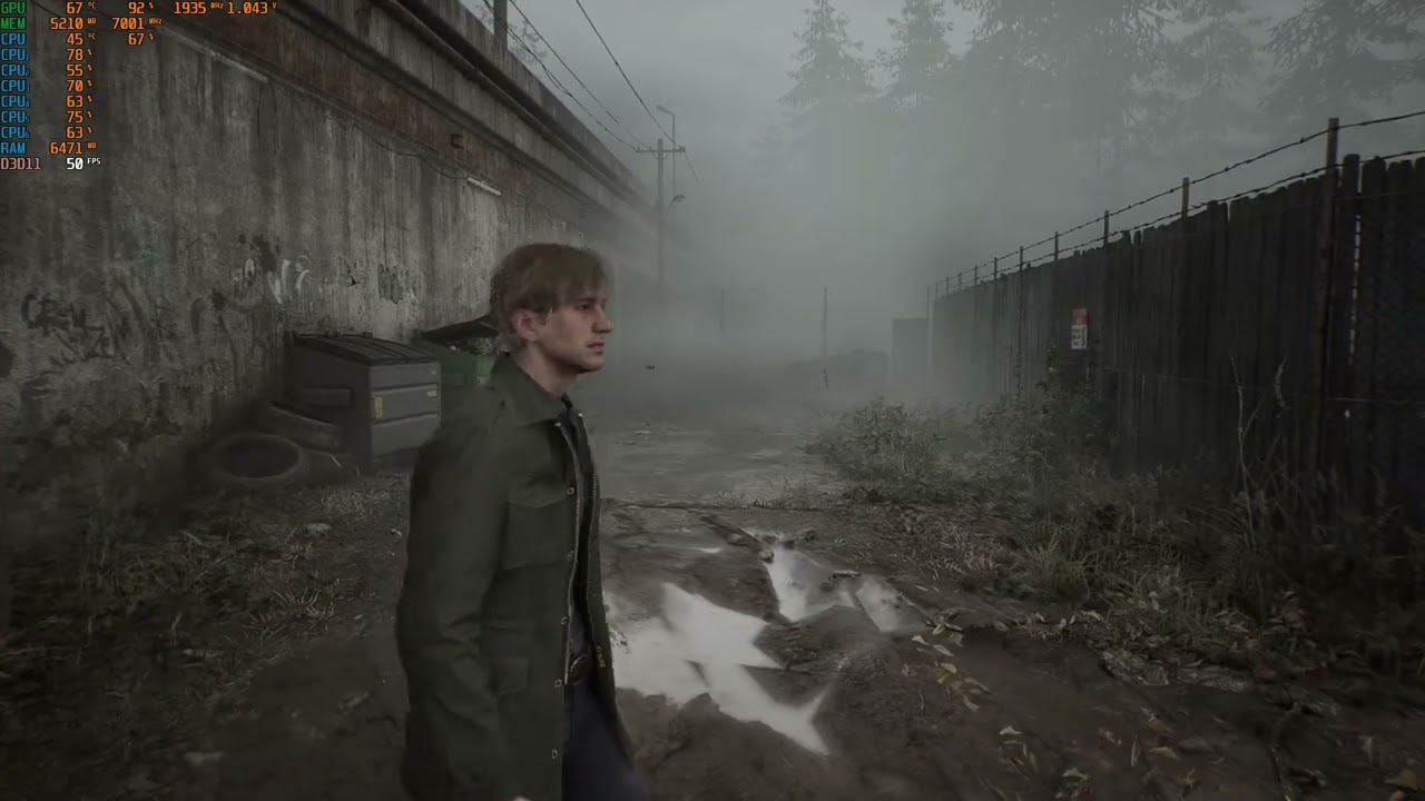 Silent Hill 2 Remake AMD FX6300 GTX1660S 1 запуск