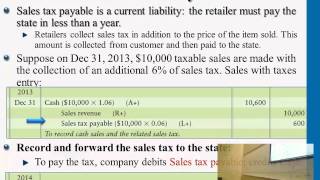 Sales Tax Payable