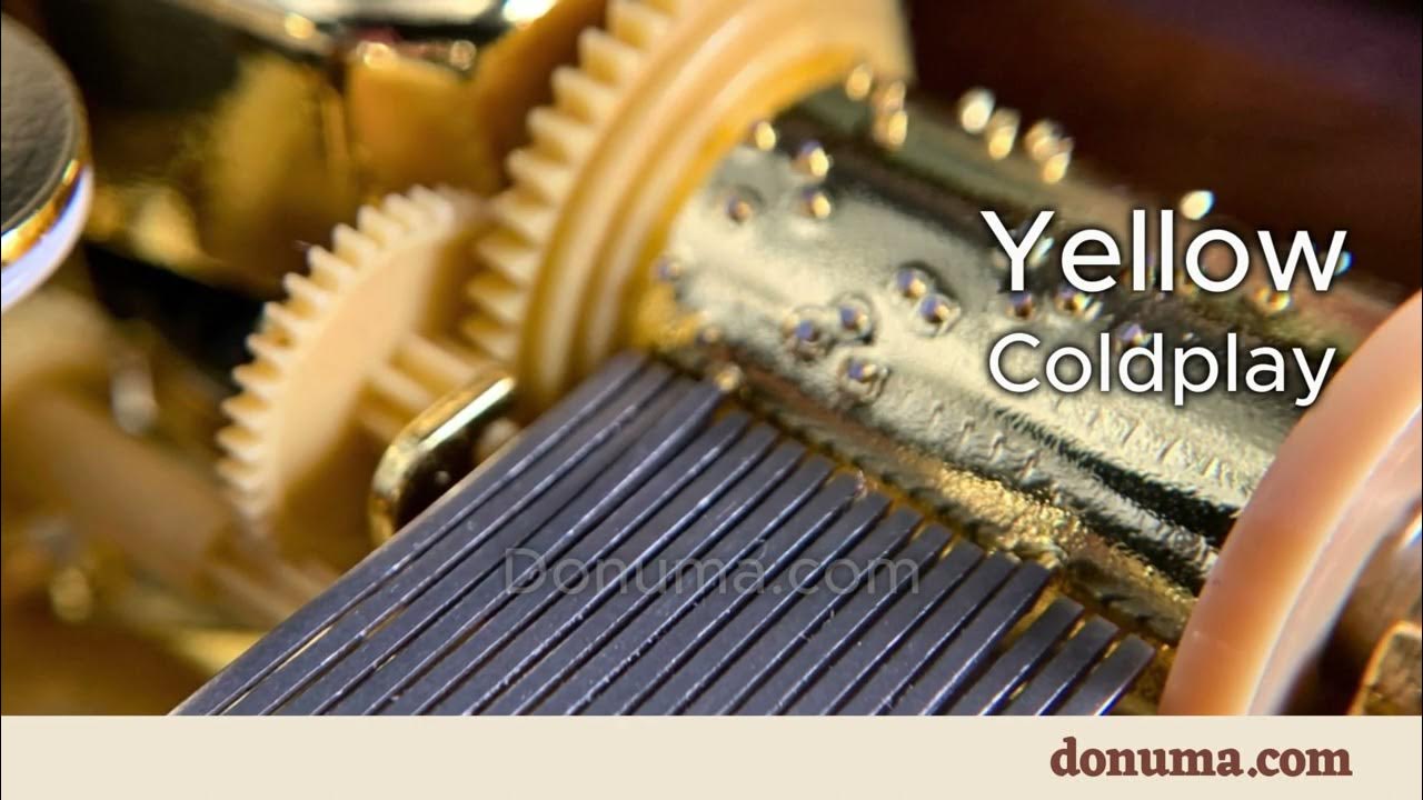 Yellow Coldplay Music Box from shorts coldplay yellow 