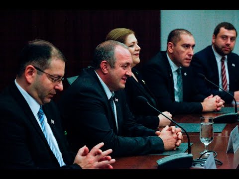 პრეზიდენტი ამერიკის სტრატეგიული და საერთაშორისო კვლევების ცენტრში