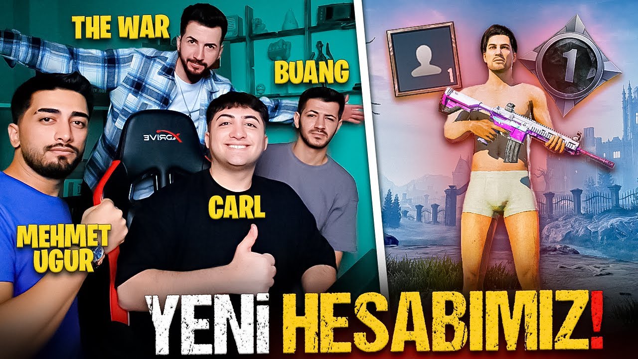 4 YOUTUBER 1 KOLEKSİYON HESAP AÇTIK! #1