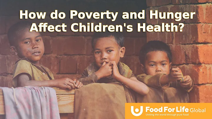 How do poverty and hunger affect children's health?