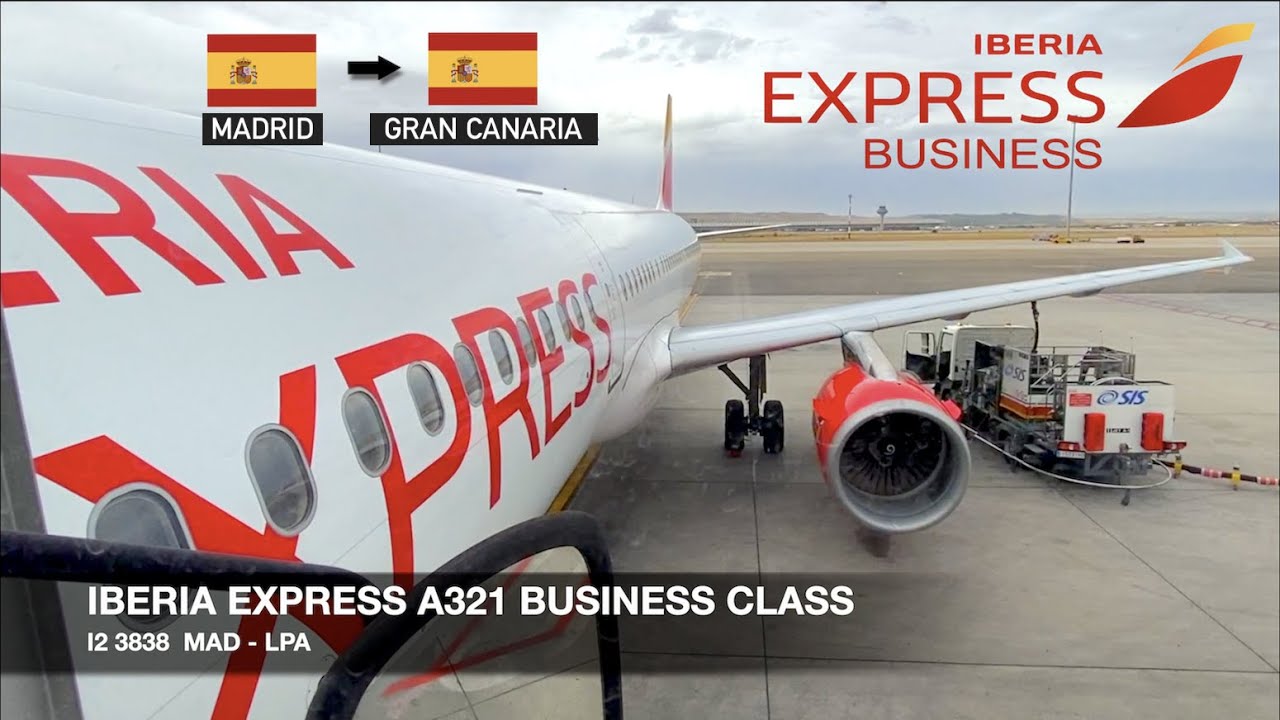 THE LOW COST YOU DON T EXPECT IBERIA Express A321 BUSINESS CLASS the-low-cost-you-don-t-expect-iberia-express-a321-business-class