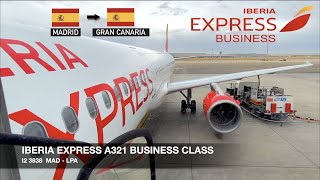 THE LOWCOST YOU DON’T EXPECT! | IBERIA Express A321 BUSINESS CLASS | Madrid ✈ Gran Canaria