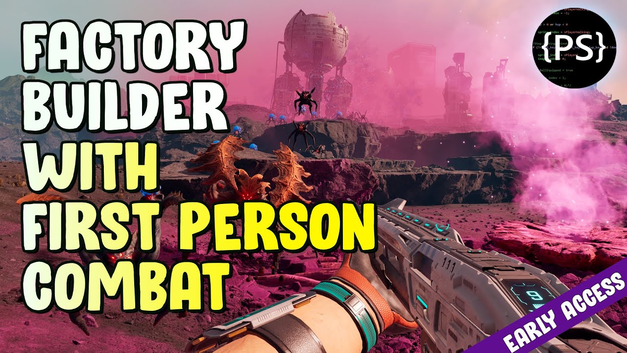 Satisfactory Meets Factorio In This New Factory Builder | STARRUPTURE | Steam Early Access