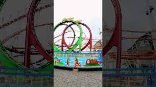 Onride + Offride | Weltweit Einmalig mit 5 nacheinander folgenden Loopings | Olympia Looping-Barth