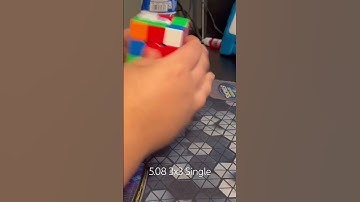 5.08 3x3 Single #teamcubicle #thecubicle #puzzle #rubikscube