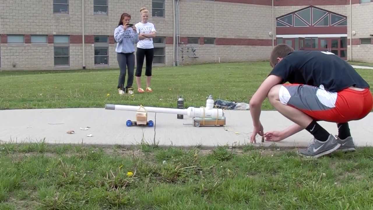 Potato Cannon with Electric Ignition YouTube