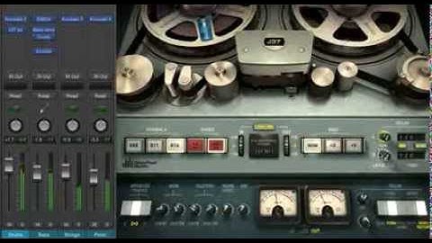 WAVES J37 (Studer) plug-in (Logic Pro X) - short overview
