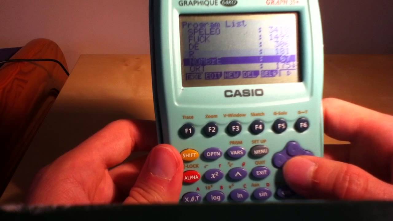 Comment Effacer Les Calculs Sur La Graph 35+e Ii