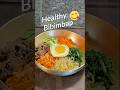 Easy Korean Bibimbap #shorts