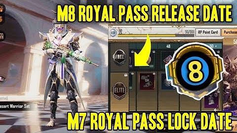 BGMI M8 ROYAL PASS RELEASE DATE | M7 ROYAL PASS END DATE | EXPLAIN MALAYALAM | MK Z GAMING