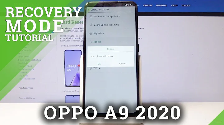 Recovery Mode in OPPO A9 2020 - How Open & Use Recovery Features - DayDayNews