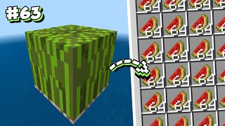 I Built The World’s LARGEST MELON In Survival Minecraft… (ep. 63)