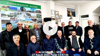 Dudullu Ademyavuz Alucra Şebinkarahisar Derneği. 27 Kasım 2022.