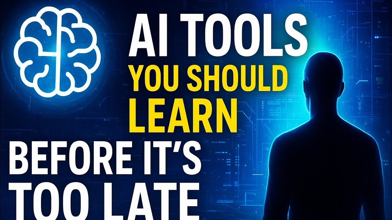 AI Tools You Should Learn Before It’s Too Late (2025 Edition) YouTube