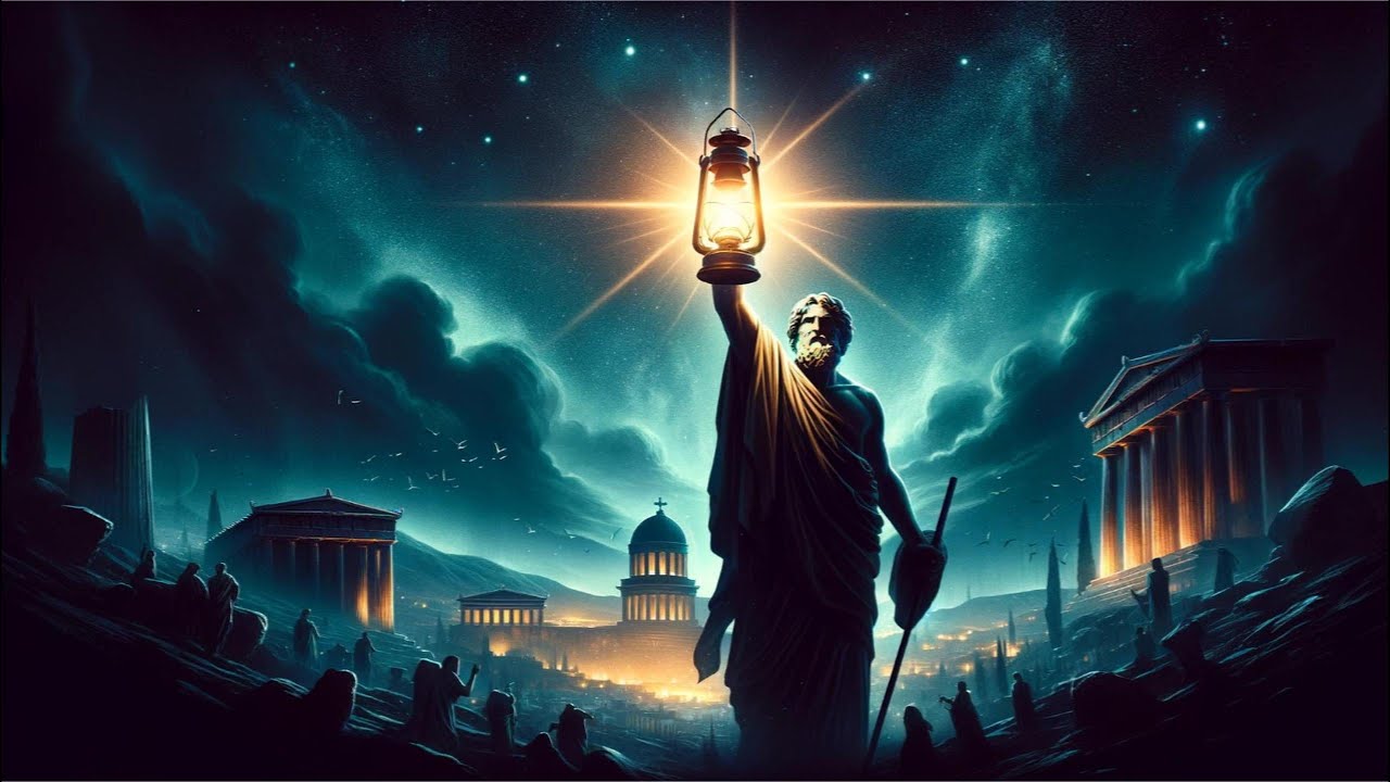 🔍The Lantern of Diogenes: Uncover the Greek Quest for Honesty!