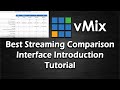 Comparison of Best Streaming Software and vMix Interface Introduction Tutorial