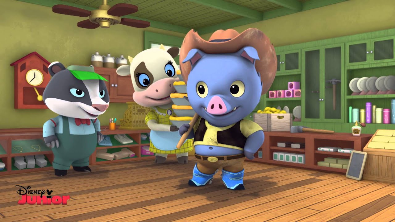 Sheriff Callie There's No Gold In Tricky Mine Song Disney Junior UK