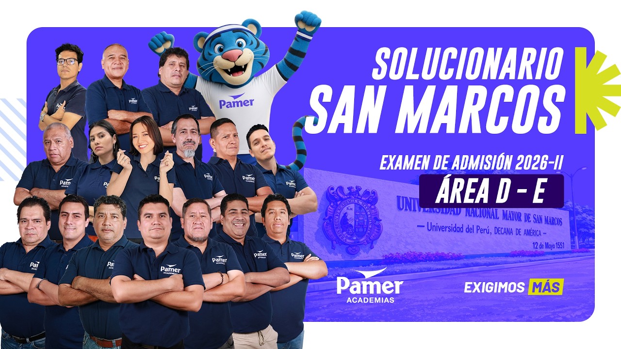 🔴#𝐄𝐍𝐕𝐈𝐕𝐎 | 𝐒𝐎𝐋𝐔𝐂𝐈𝐎𝐍𝐀𝐑𝐈𝐎 𝐀𝐃𝐌𝐈𝐒𝐈𝐎́𝐍 𝐒𝐀𝐍 𝐌𝐀R𝐂𝐎𝐒 𝟐𝟎𝟐𝟔-𝐈𝐈📝[𝐀́𝐑𝐄𝐀𝐒 𝐃-𝐄]🤯📚