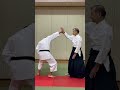 後ろ片手取り二ヶ条抑え Nikajyo-osae 佐川派大東流合気武術 合気錬体会 佐川幸義 吉丸慶雪 有満庄司 合気道 #Daito-ryu #Aikido #Shorts