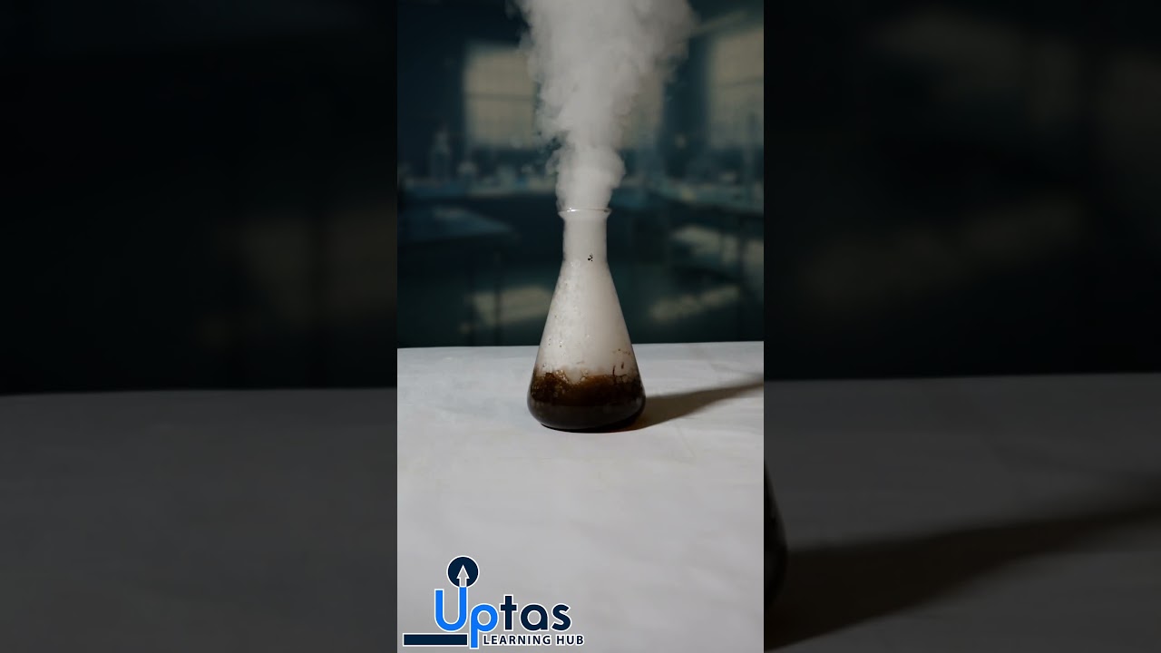 Smoking Volcano Chemistry Experiment