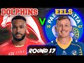 Redcliffe Dolphins vs Parramatta Eels | NRL ROUND 17 | Live Stream Commentary