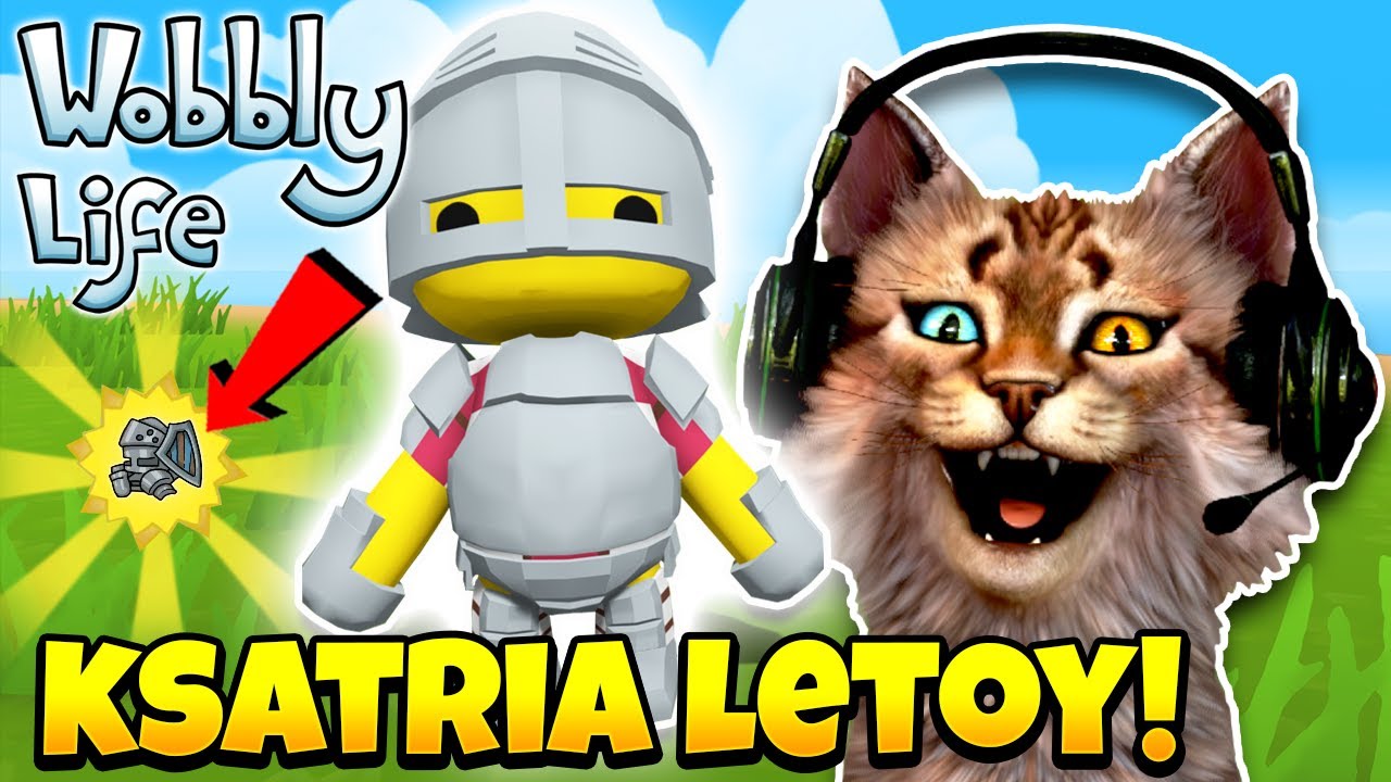 AKU MENEMUKAN ARMOR & MENJADI KSATRIA LETOY !! 😹 - Wobbly Life Indonesia