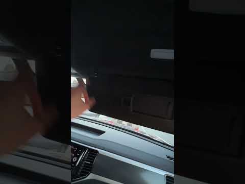 Un truco para el parasol de tu coche