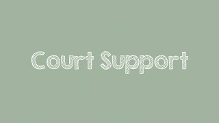 Court Support - The Brock Sexual Violence Support Centre