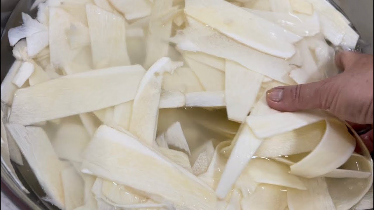 CÁCH XỬ LÝ CỦ HŨ DỪA TRẮNG GIÒN KHÔNG BỊ ĐEN, ĐỂ ĐƯỢC LÂU.