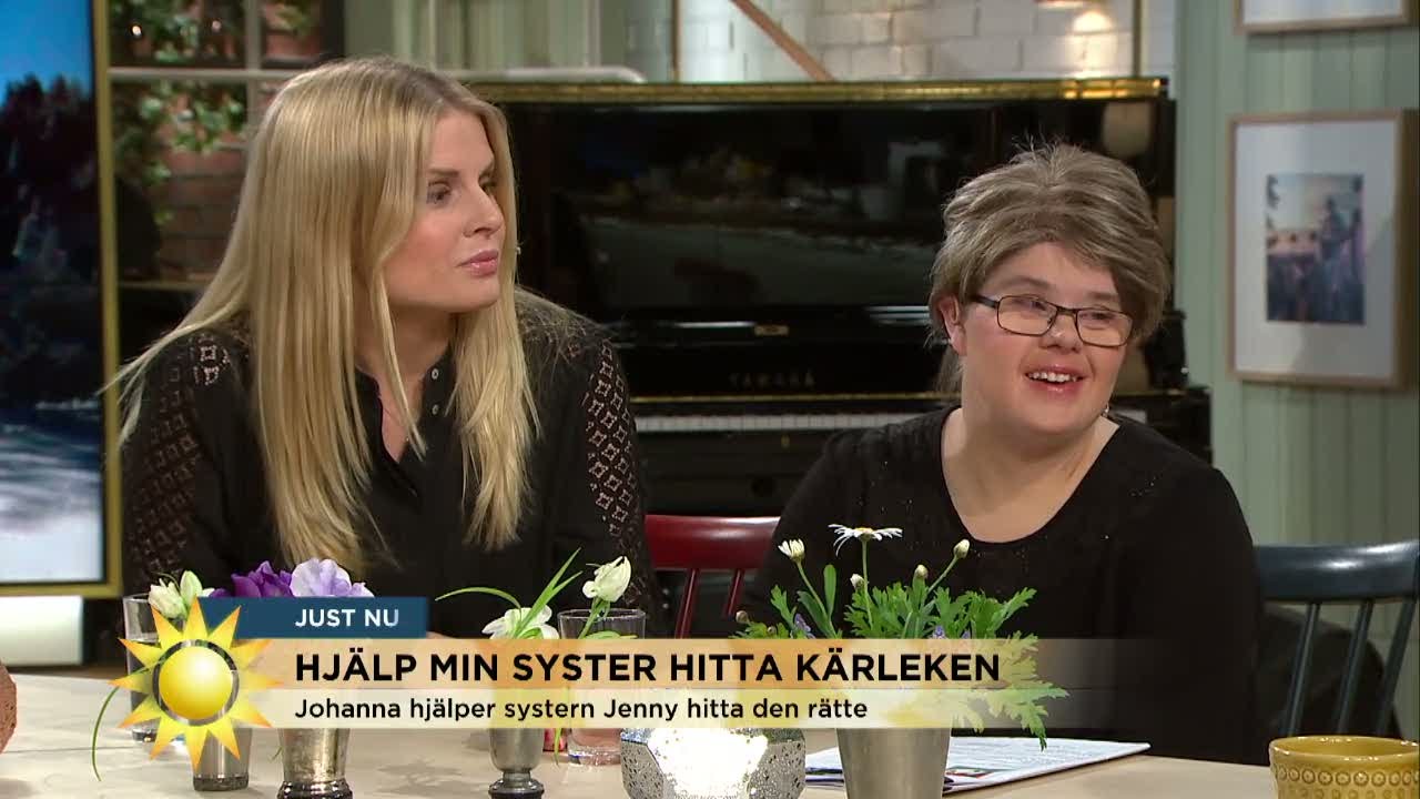 Hon hjälpte sin syster med Downs syndrom att hitta kärleken - Nyhetsmorgon (TV4)