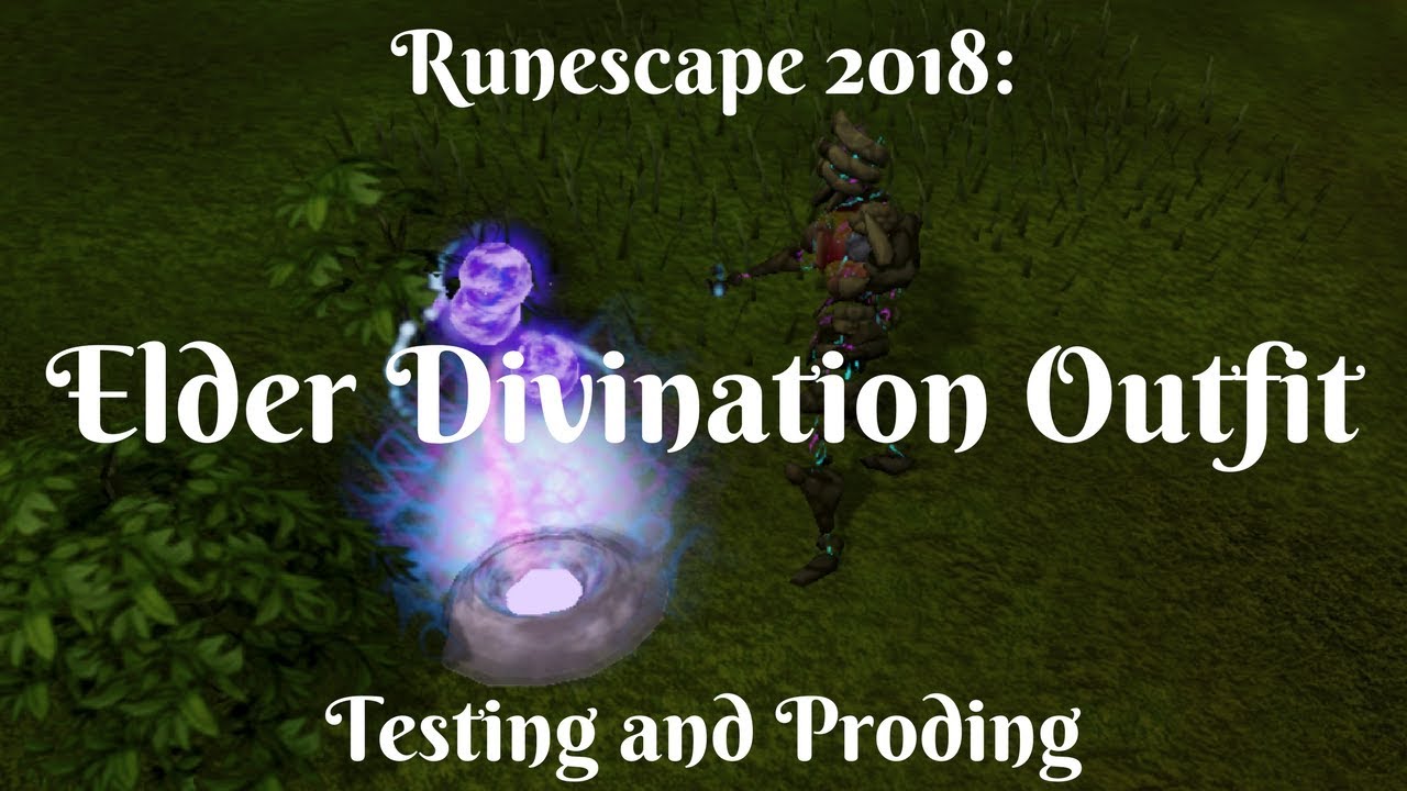 Elder Divination Outfit - Testing and Proding the Newly Obtainable In-game Outfit