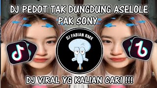 DJ TIKTOK VIRAL 2023!! DJ PEDOT TAK DUNGDUNG ASELOLE PAK SONY