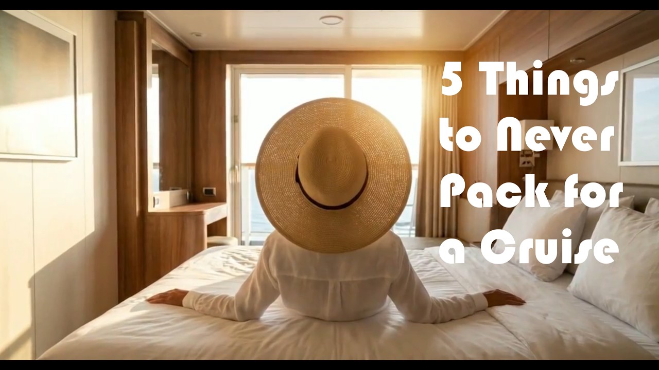 5 Things You Should NEVER Pack for a Cruise! 🚫 (Do THIS Instead) | #cruise #travel