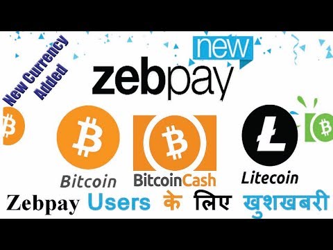 Zebpay update| How to buy Litecoin | Bitcoin cash | Bitcoin from Zebpay Wallet by Tech Help in HIndi