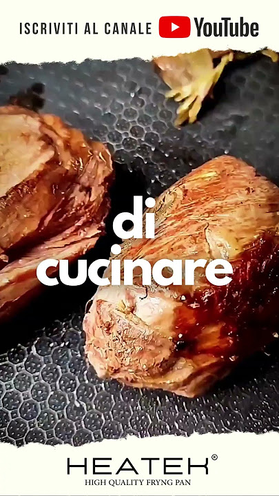 Perchè cucinare con le Padelle Heatek? | Scoprilo seguendo il Canale Youtube