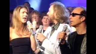 Immortality - CELINE DION & The BEE GEES  LIVE ** Awesome Quality**   @TOTP 1998