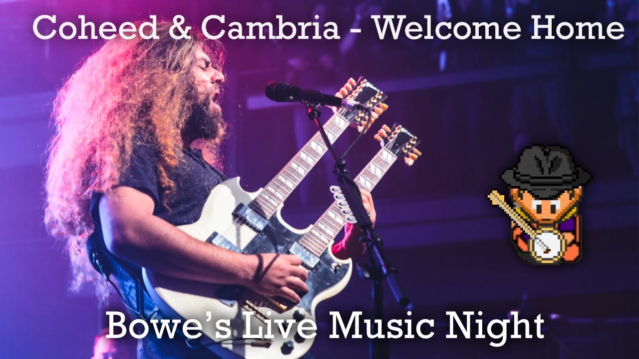 Coheed and Cambria - Welcome Home - Bowe's Live Music Show Encore - YouTube
