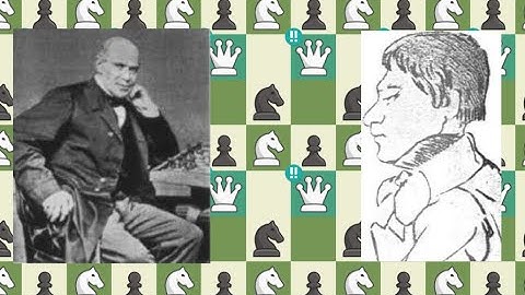 The Immortal Game!! Anderson Vs Kieseritzky